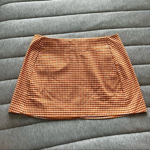 UO Checkered Skirt